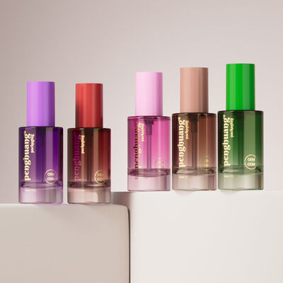 Ronde glazen verpakkingsoplossingen voor huidverzorging die veelzijdigheid en presentatie bieden voor een breed scala aan huidverzorgingsformules