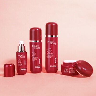 luxe glas Verpakkingsflessen voor cosmetische producten