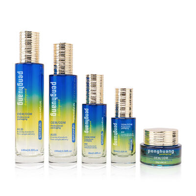 Cosmetische Verpakking Set Met Coating, Op Maat Gemaakte Ronde Verpakkingsoplossingen Bieden Elegante Presentatie en Bescherming voor Cosmetica