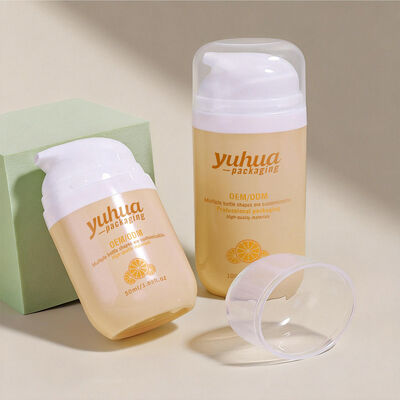 Plastic Lotionfles Gemaakt van PP-materiaal met Airless Pomp en Frosted Oppervlak voor Cosmetische Verpakking en Vloeistofopslag