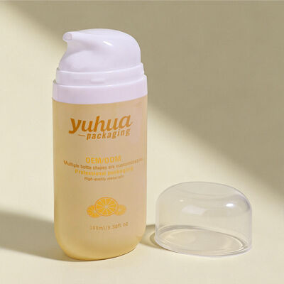 Plastic Lotionfles Gemaakt van PP-materiaal met Airless Pomp en Frosted Oppervlak voor Cosmetische Verpakking en Vloeistofopslag