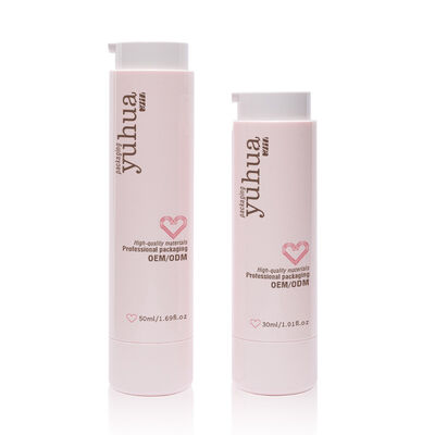 Warm stempelen Luxe cosmetica verpakking fles Custom verpakking ontworpen voor de presentatie van cosmetische en huidverzorgingsproducten