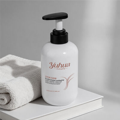 Durable Plastic Packaging Bottles made from PET material suitable for cosmetic packing serum lotion with silk screen and hot stamping printing