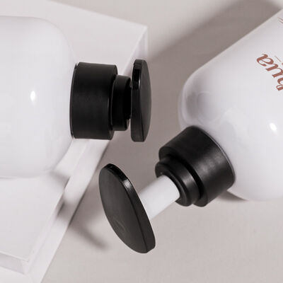 500 ml ronde PET cosmetische fles gemaakt van recyclebaar materiaal ter ondersteuning van duurzame verpakkingsinitiatieven in cosmetica