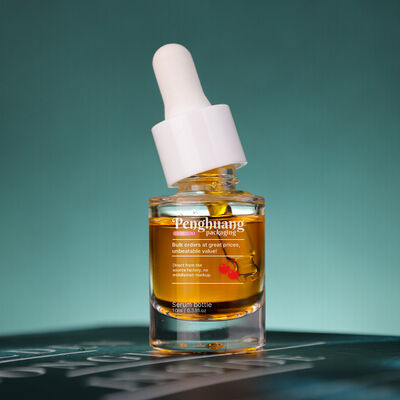 Serum Dropper Bottles Leak Proof Airtight Design with Custom Color and Logo Printing Perfect for Luxury Cosmetic Packaging Needs