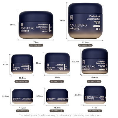 Cream Glass Jars elegante verpakkingsoplossing voor cosmetische producten met veilige schroefdeksel deksels ideaal voor schoonheidscrèmes en lotions