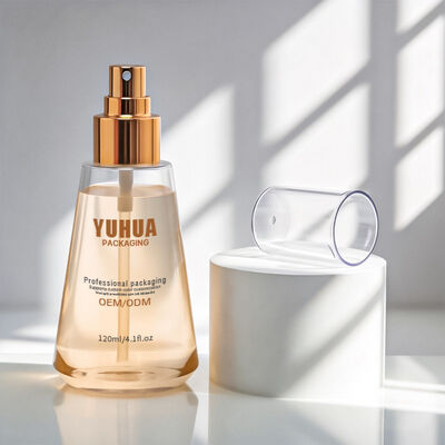 Plastic lotionpompfles van PET met sproeisluiting, ontworpen voor cosmetische huidverzorging en persoonlijke verzorging verpakkingen