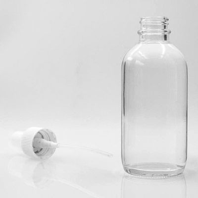 Vloeibare 120ml ontruimen het Glasflessen van Boston met Pompnevel