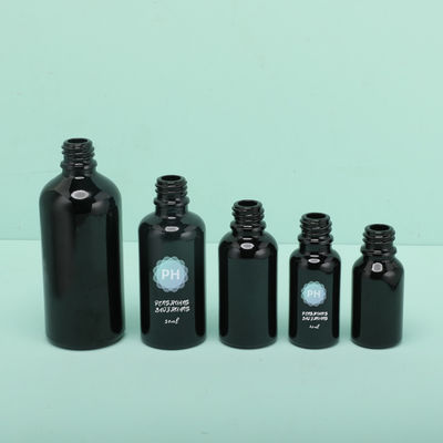 Ronde 5ml-het Druppelbuisjefles van de Bamboe Zwarte Etherische olie