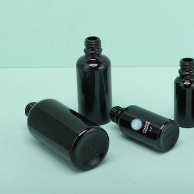 Ronde 5ml-het Druppelbuisjefles van de Bamboe Zwarte Etherische olie