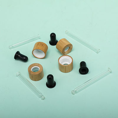 Ronde 5ml-het Druppelbuisjefles van de Bamboe Zwarte Etherische olie