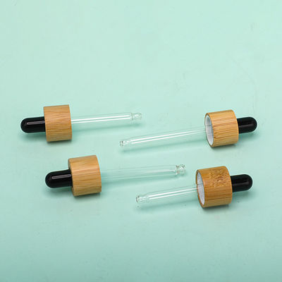 Ronde 5ml-het Druppelbuisjefles van de Bamboe Zwarte Etherische olie
