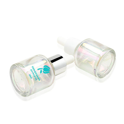 de unieke fles van het ontwerp30ml serum met zilveren druppelbuisje