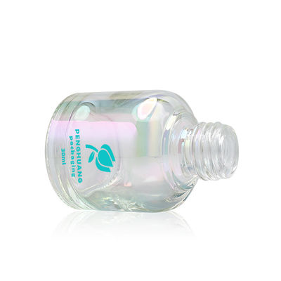 de unieke fles van het ontwerp30ml serum met zilveren druppelbuisje