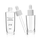 Custom Cosmetic Packaging 40Ml Clear Glass Lotion Bottle
