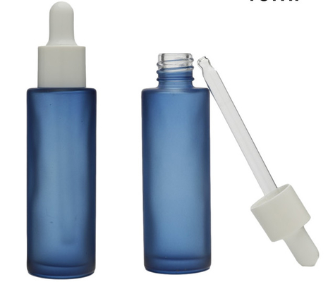 Kleur Vries 50 ml Leeg Serum Dropper Glasfles Verpakking Voor Olie