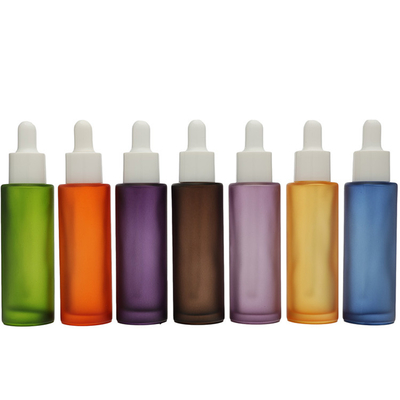 Kleur Vries 50 ml Leeg Serum Dropper Glasfles Verpakking Voor Olie