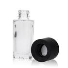 Black Cap Liquid Foundation Glass Bottle Transparent 30ml