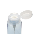 Cleansing Oil Squeeze Press Pump PET Plastic Bottle With Flip Top Cap 50ml