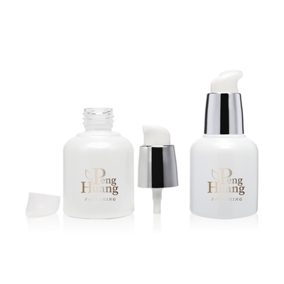 Kosmetisch van de het Glasfles 30ml van de Serumetherische olie Leeg het Bamboedruppelbuisje
