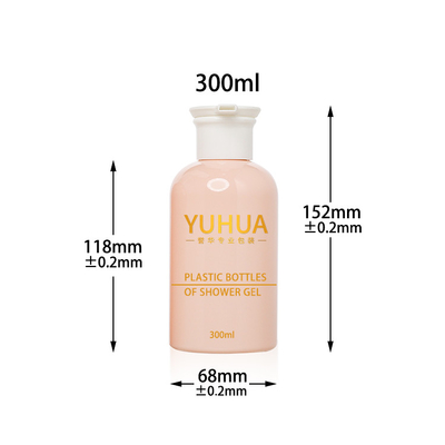 de Plastic Ronde Fles van 360ml 12oz met Lotionpomp 28/410