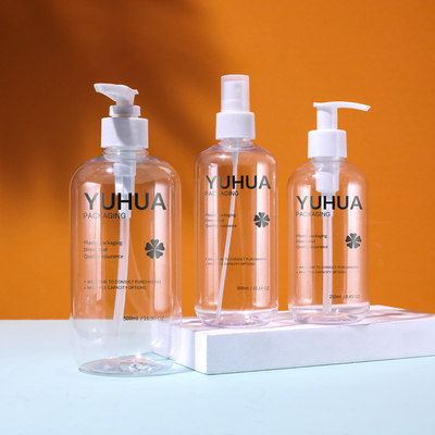 de Flessen van de het HUISDIERENshampoo van 250ml 300ml 500ml ontruimen Plastic Nevelfles met Pomp