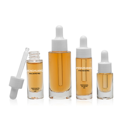 van het het Glasserum van 5ml 10ml 30ml van het de Flessen Kosmetische Verpakkende Glas het Druppelbuisjeflessen