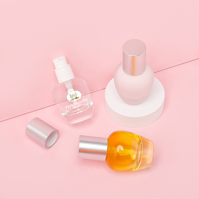Van de de stichtingsfles van het gepaste kleur30ml glas van de de lotionpomp de in het groot van de de huidzorg fles van de het glas kosmetische stichting verpakkende