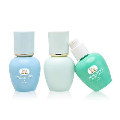 de in het groot 30ml-van de de flessenluxe van de glasstichting van de de Douane30ml Etherische olie van het de Flessen Lege Berijpte Glas Fles van het het Serumdruppelbuisje
