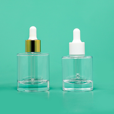 Van het het Druppelbuisjeglas van de serumolie van de de Flessenduw de Pomp Duidelijke Pipet 50ml