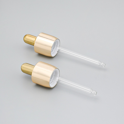 Het Druppelbuisjeflessen van het luxe UVserum met Gouden Verpakkend 1.01oz-Ce