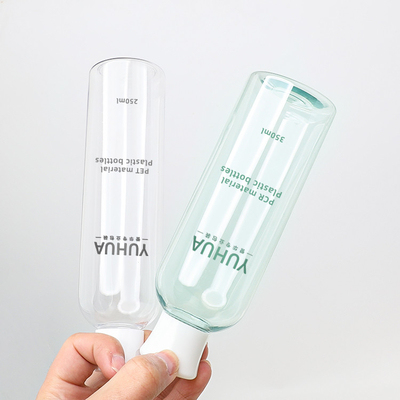 Eco Vriendschappelijke Plastic Verpakkende Flessen 100ml 300ml 500ml met Wit GLB