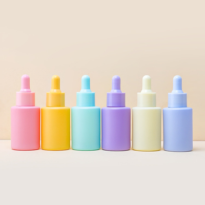 Van het het Glasserum van de hemel Blauwe Kleur van het Druppelbuisjeflessen het Haarolie die 30ml verpakken
