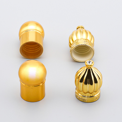 Schoonheid die Mini Glass Roll On Bottles 12ml voor Parfum verpakken die het Gouden Schitteren verpakken