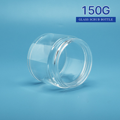150g gerecycleerde van de het Schermdruk van de Glaskruik het Glas Kosmetische Container