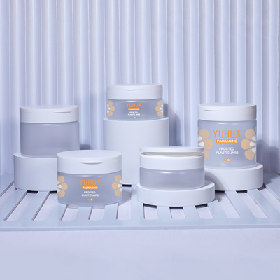 Gerecycleerde HUISDIER Plastic Verpakkingskruiken 480g Kosmetische Skincare Verpakking