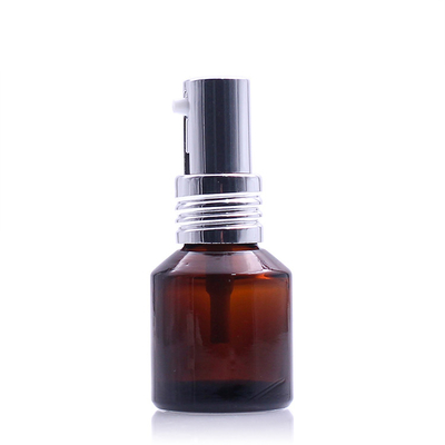 50g Vastgestelde Unieke Room die van de glas de Kosmetische Fles Amber Glass Jar With Lid verpakken