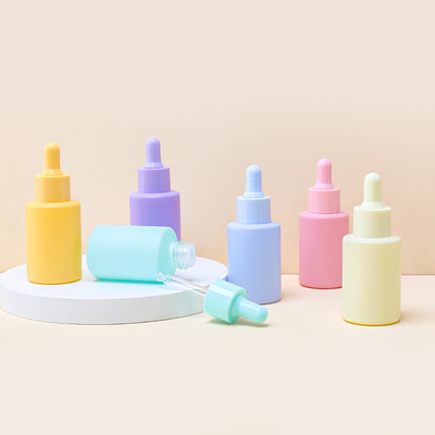 Matte Glass Serum Dropper Bottle Berijpte Kosmetische Skincare die 30ml 1oz verpakken