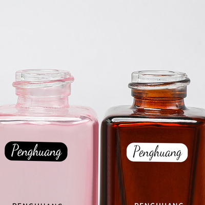 30ml van de de Pompfles van de glaslotion van de de Huidzorg Vierkante Kosmetische het Serum Verpakking