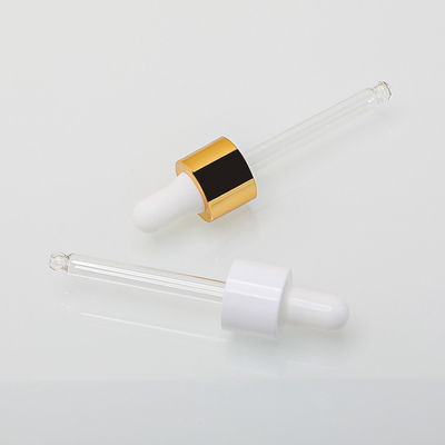 30ml van de het Glas Vierkante Vorm van de glasfles Verpakkende het Serumflessen met Druppelbuisje