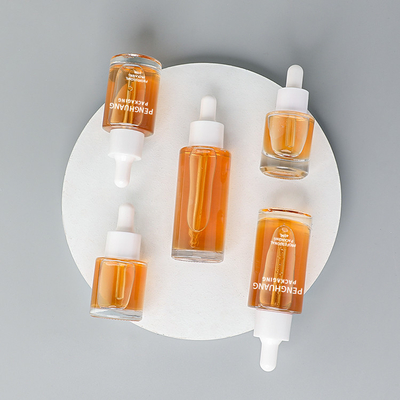 van het het Serumdruppelbuisje van 15ml 20ml 30ml 40ml 50ml van de de Flessenolie het Verpakkende Glas om Vorm