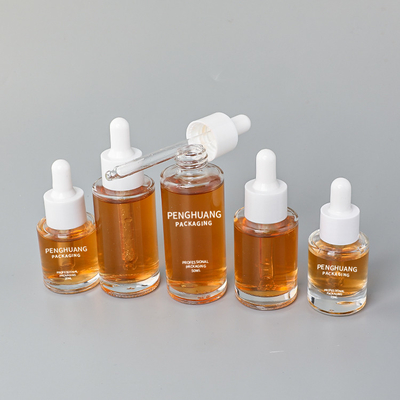 van het het Serumdruppelbuisje van 15ml 20ml 30ml 40ml 50ml van de de Flessenolie het Verpakkende Glas om Vorm