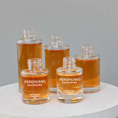 van het het Serumdruppelbuisje van 15ml 20ml 30ml 40ml 50ml van de de Flessenolie het Verpakkende Glas om Vorm