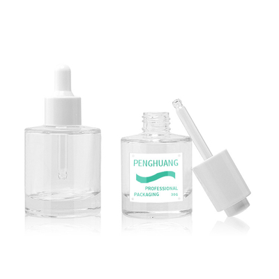 Vloeibare van het de Zorg30ml Glas van het Essentiegezicht van de het Serumfles het Schermdruk