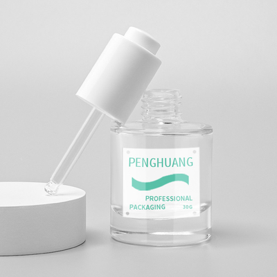 Vloeibare van het de Zorg30ml Glas van het Essentiegezicht van de het Serumfles het Schermdruk