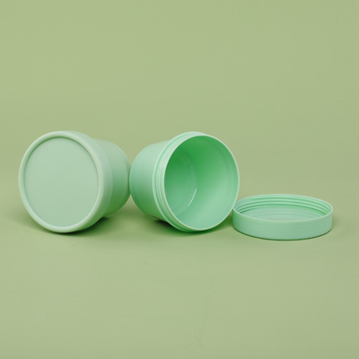 100g het plastic van de het Gezichtszorg van Verpakkingskruiken Gerecycleerde HUISDIER van het de Containerschroefdeksel Kosmetische