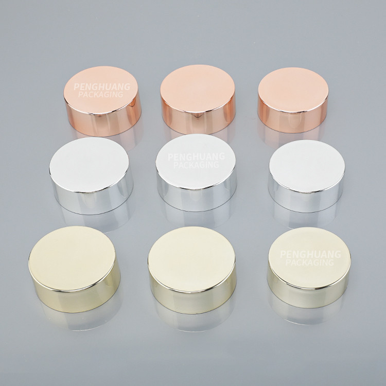 Customized Color Plastic Cap For Glass Cream Jar Cosmetic Packaging