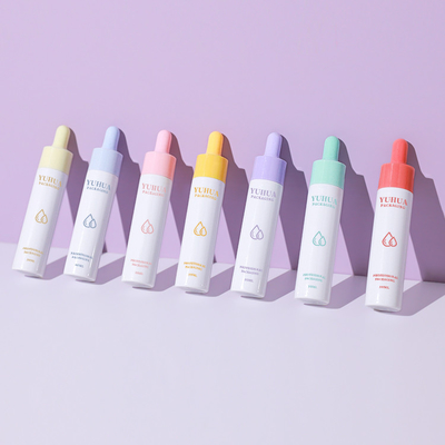 30ml het plastic van de het Haarolie van de Druppelbuisjefles Kosmetische Verpakking Aangepaste Embleem