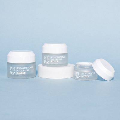 Glaspotten 5-100 g huidverzorging Verpakking Container Glas cosmetische pot