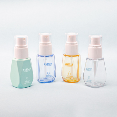 Zonnebrandspray Transparante PET Plastic Sprayfles voor Vochtregulerende Voordelen